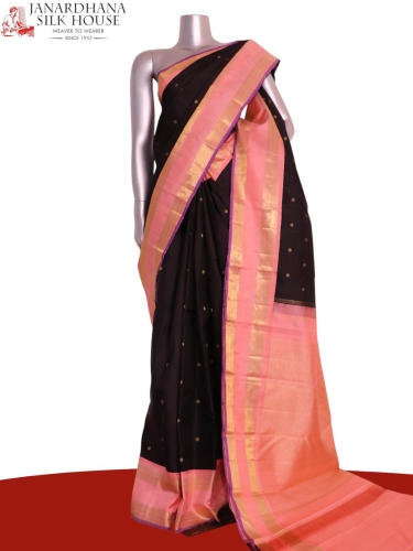 Pure Handloom Kanjeevaram Silk Saree